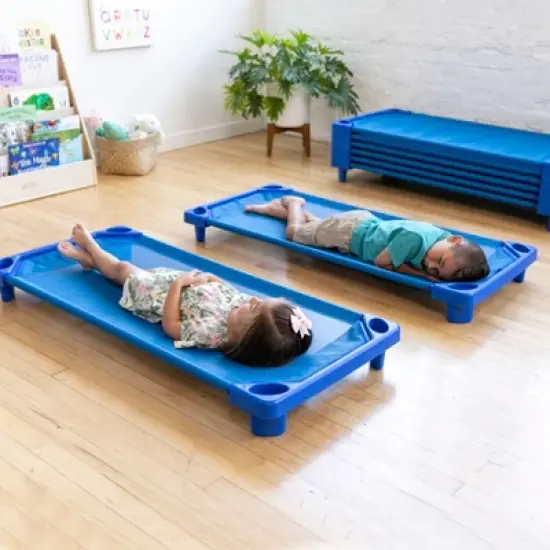 ECR4Kids Streamline Cot, Ready-To-Assemble, Standard Size image {5}