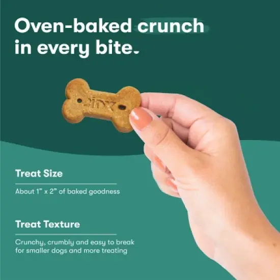 Jinx Broth Bone Dog Treat Biscuits with Chicken Flavor - 16oz image {7}