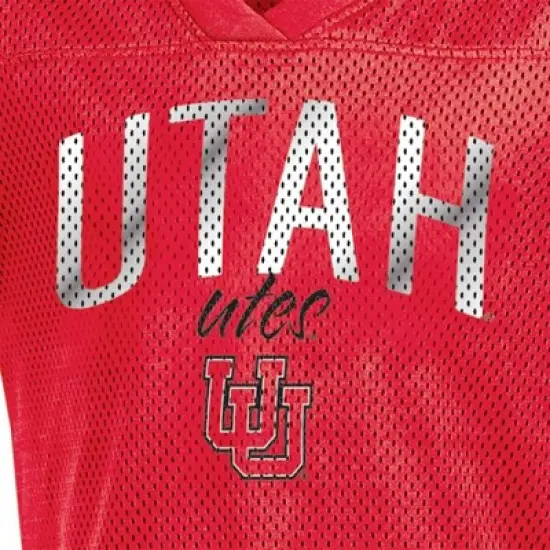 NCAA Utah Utes Girls' Mesh T-Shirt Jersey image {2}