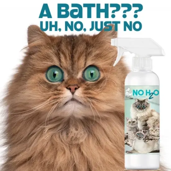 The Blissful Cat No H2O Spray Shampoo image {1}