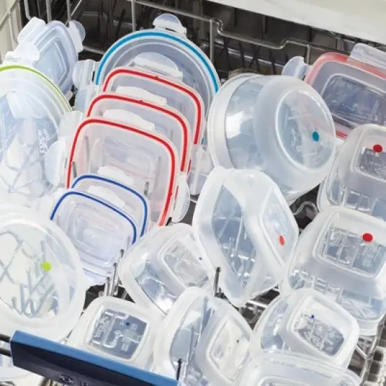 LocknLock Easy Essentials Color Mates Assorted Food Storage Container Set - 14pc image {4}