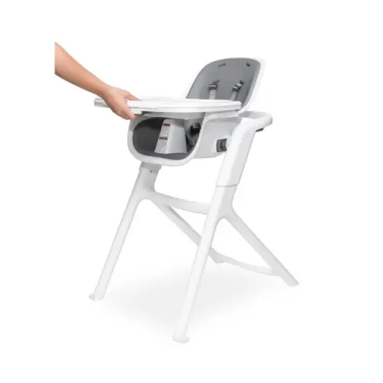 4moms Connect High Chair - White/Gray image {4}