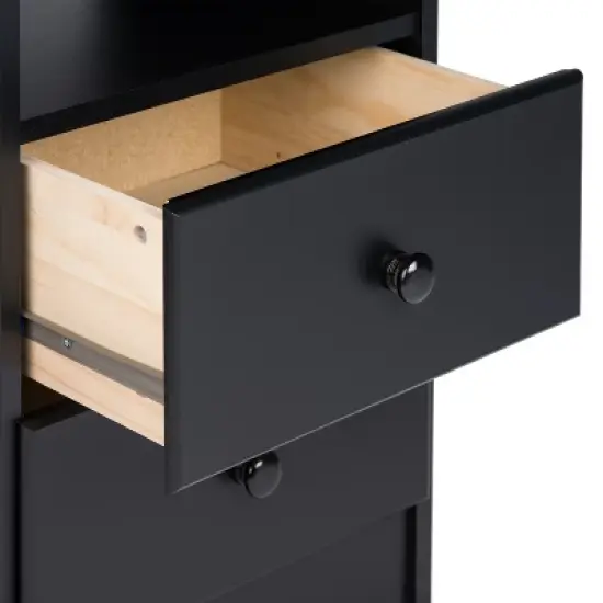 Astrid 2 Drawer Nightstand - Prepac image {4}