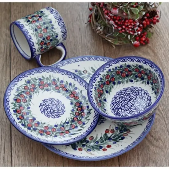 Blue Rose Polish Pottery WR Unikat Mug image {1}