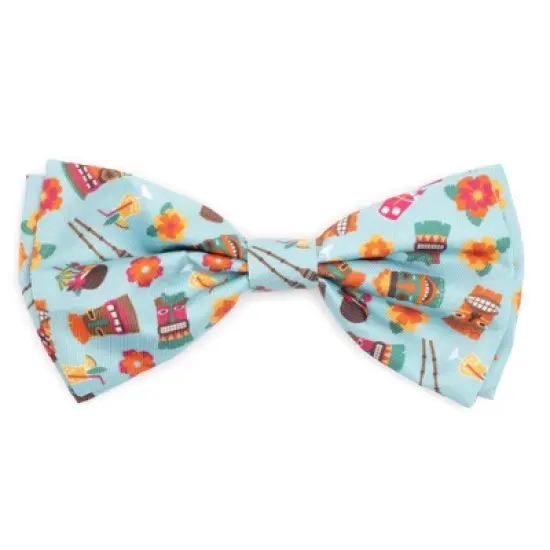 The Worthy Dog Tiki Time Adjustable Bow Tie Accessory image {3}