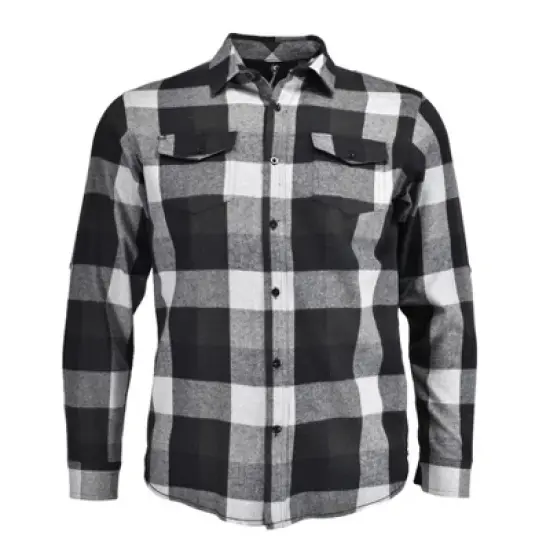 Burnside Men's Modern Fit Buffalo Plaid Flannel Shirt image {7}