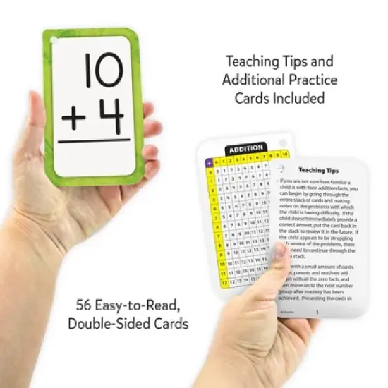 Edupress Addition 0-12 Flash Cards image {4}