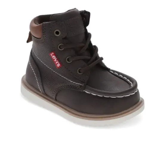 Levi's Toddler Dean Waxed UL NB Unisex Moc Toe Boot image {7}