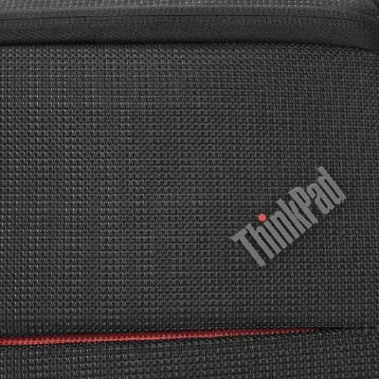 Lenovo Carrying Case for 14.1" Lenovo Notebook - Black - Wear Resistant, Tear Resistant - Polyurethane, 1680D Polyester - Fabric Exterior Material image {2}
