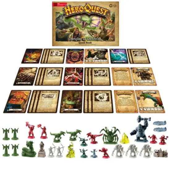 Heroquest Jungles of Delthrak Board Game image {1}