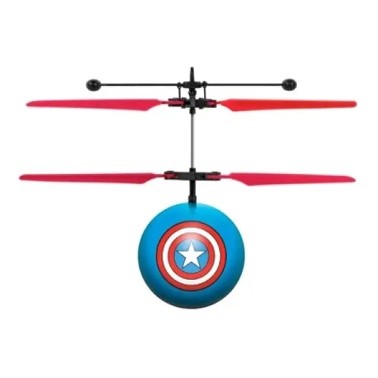 World Tech Toys Marvel Avengers Captain America IR UFO Ball Helicopter image {2}