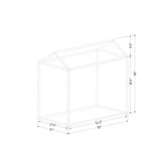 Sweedi Toddler House Bed - South Shore image {3}