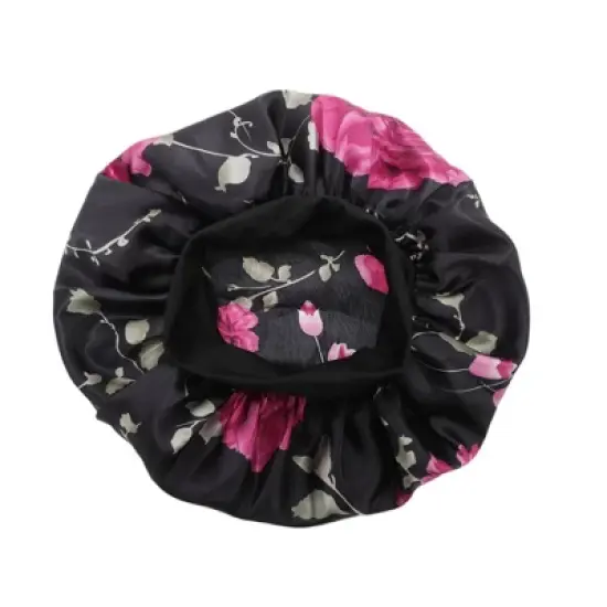 Unique Bargains High Elasticity Print Shower Cap 1 Pc image {8}