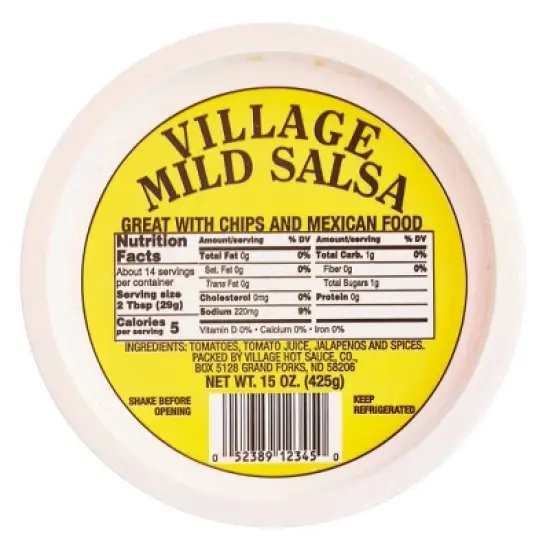 Village Mild Salsa - 15oz image {1}