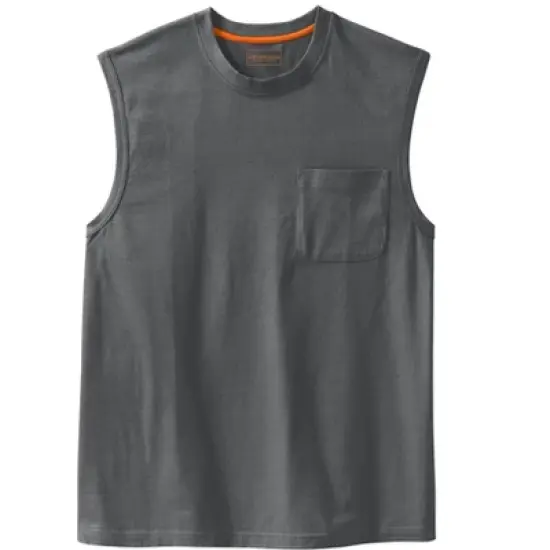 Boulder Creek by KingSize Men's Big & Tall  Heavyweight Pocket Muscle Tee Shirt image {3}