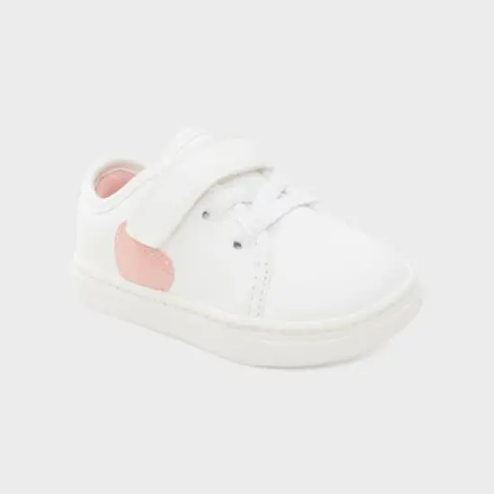 Carter's Just One You&reg;️ Baby Girls' Emily First Walk Sneakers - White image {4}