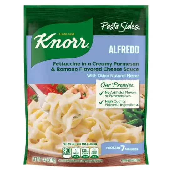 Knorr Pasta Sides Alfredo - 4.4oz image {7}