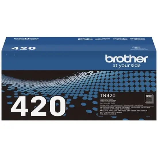 Brother TN420 Black Standard Yield Toner Cartridge image {7}