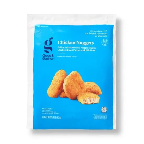 Fully Cooked Chicken Nuggets - Frozen - 48oz - Good & Gather&trade; image {3}