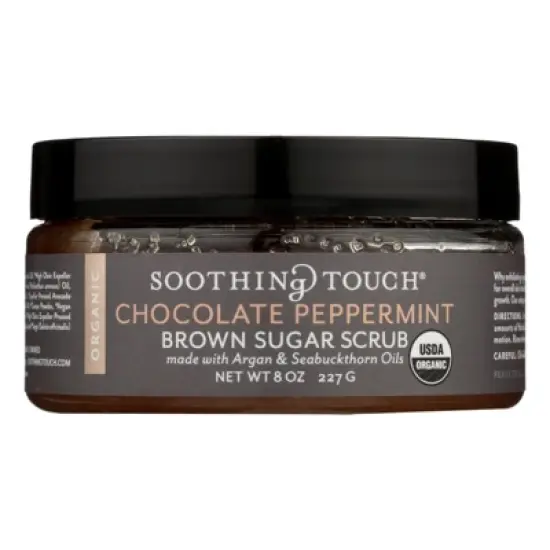 Soothing Touch Chocolate Peppermint Organic Brown Sugar Scrub - 8 oz image {5}