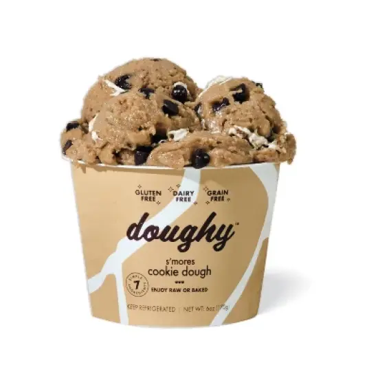 doughy Gluten Free Ready To Eat S'mores Cookie Dough - 6oz image {3}