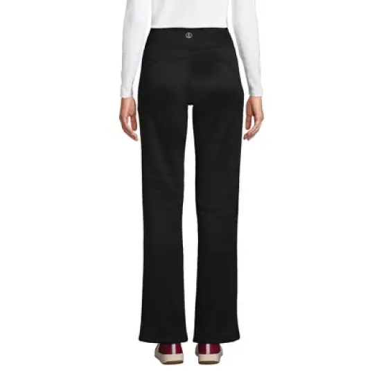 Lands' End Women's Tall Active Fleece Lined Yoga Pants image {1}