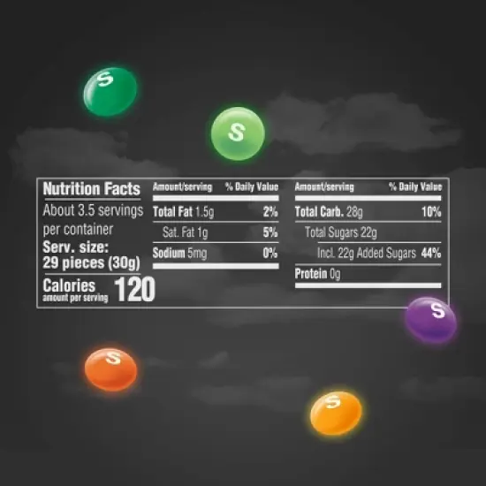 Skittles Shriekers Sour Halloween Candy Share Size - 3.6oz image {8}