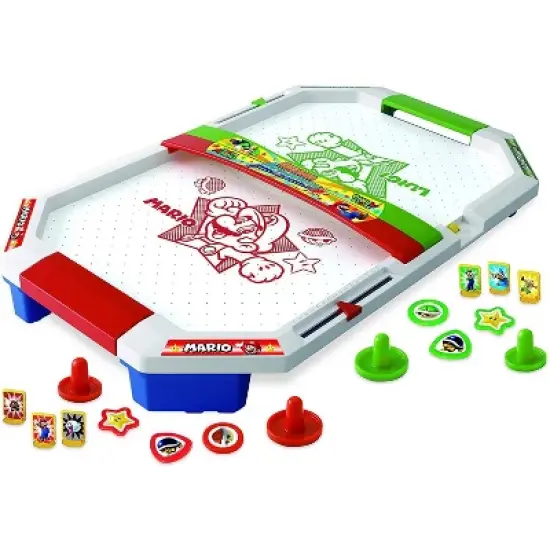 Epoch Games Super Mario Air Hockey Tabletop Game image {2}