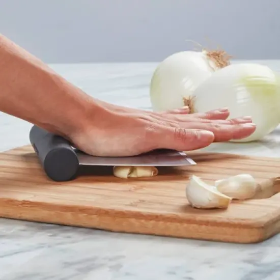 KitchenAid All Purpose Scraper: Black, Dishwasher-Safe, Rubberized Handles, Food & Pastry Scraper, Stainless Steel image {5}