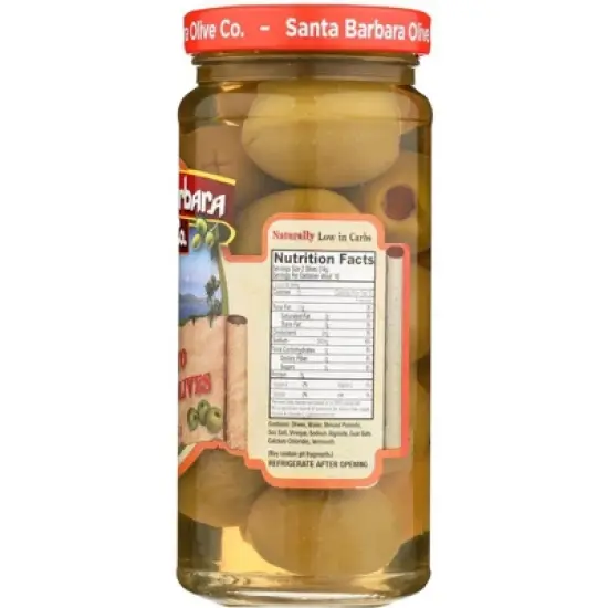 Santa Barbara Olive Co. Pimento Martini Olives - Case of 6/5 oz image {4}