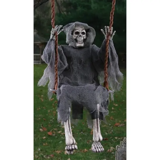 36" Reaper On Swing Decoration image {2}
