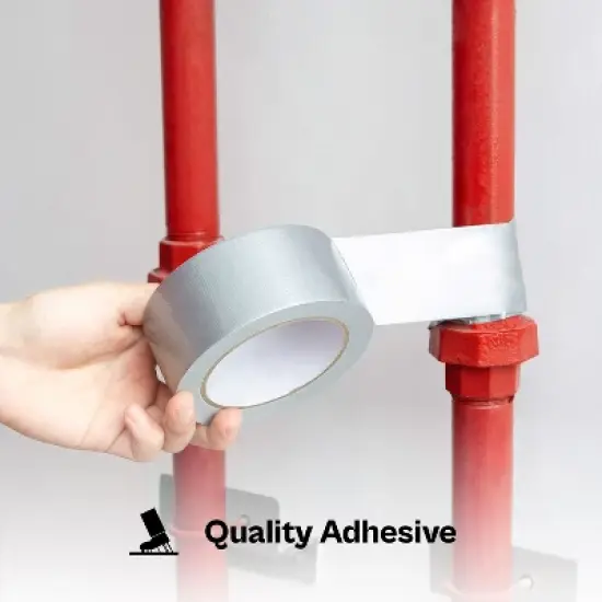 PSBM 24 Rolls 2" x 60 Yards Silver Heavy Duct Tape, 6 Mil with Free Delivery. image {5}