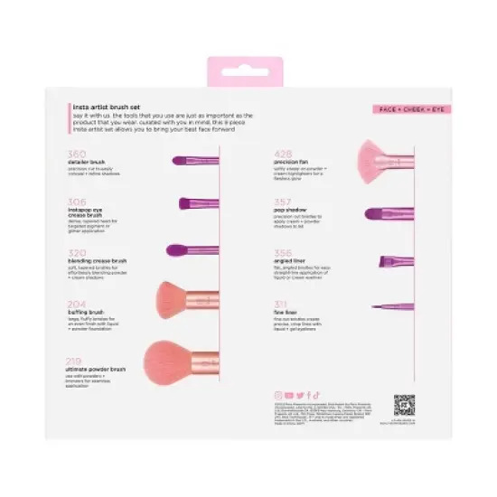 Real Techniques Insta Artist Brush Set - 9pc image {5}