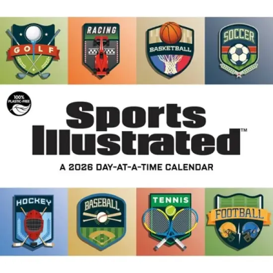 Trends International 2026 Sports Illustrated Sports Dayata Time 6.12"x5.37" Box Calendar image {6}