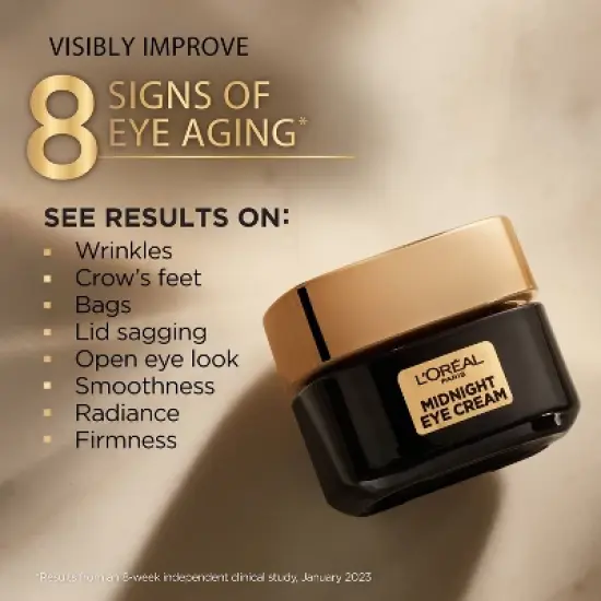 L'Oreal Paris Age Perfect Cell Renewal Midnight Eye Cream - 0.5 fl oz image {7}