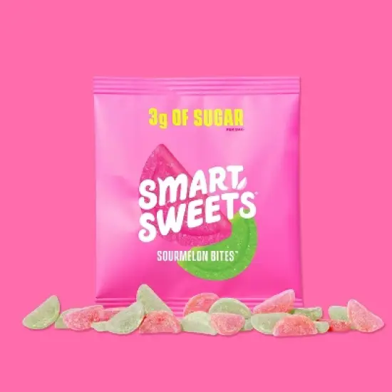 SmartSweets, Sourmelon Bites, Watermelon, 1.8 oz image {4}