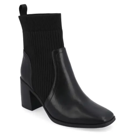 Journee Collection Medium and Wide Width Women's Tru Comfort Foam&trade; Harlowe Booties image {9}