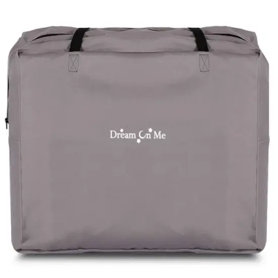 Dream On Me Traveler Portable, Lightweight and Breathable Mesh Design, Easy to Clean and Fold Baby Bassinet - Carry Bag Included image {9}