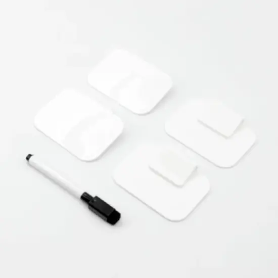 Dry Erase Clips White - Bullseye's Playground&trade; image {1}
