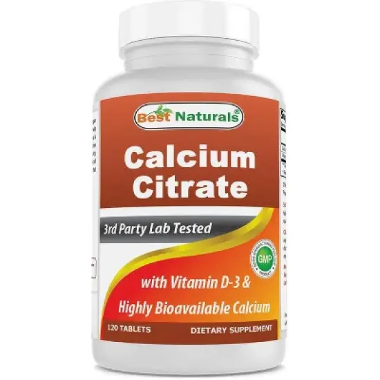 Calcium Citrate with Vitamin D3 120 Tablets image {4}