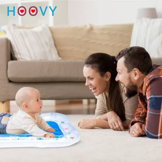 Hoovy Inflatable Tummy Time Water Play Mat image {1}