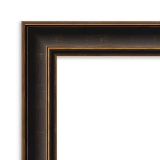 42"x30" Villa Wood Frame Natural Cork Board Oil Rubbed Bronze - Amanti Art: Wall Mount, Custom Crafted, Home & Office Decor image {2}