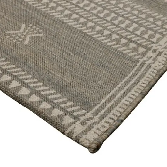 Six Diamond Outdoor Rug Linen - Threshold&trade; image {3}