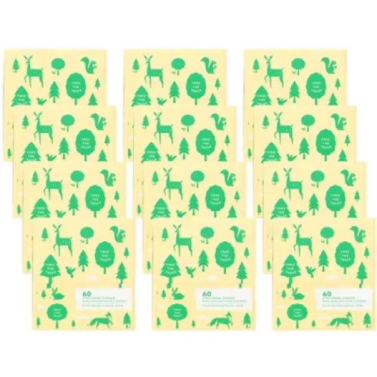 Caboo 3-Ply Facial Tissue 60 Pack - Case of 12/1 ct image {5}