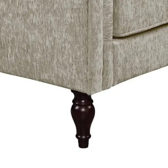 Evok Contemporary Chenille Upholstered Sofa - miBasics image {7}