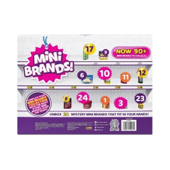 5 Surprise Mini Brands NA Series 5 Advent Calendar image {1}