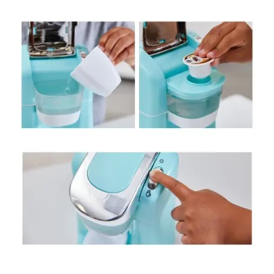 Kidoozie Trendy Kitchen Trio, Set of 3 Realistic Toy Kitchen Appliances for Pretend Play, Ages 3+ image {3}