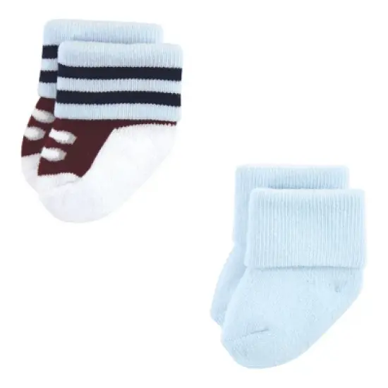 Little Treasure Infant Boy Newborn Socks, Genius image {3}