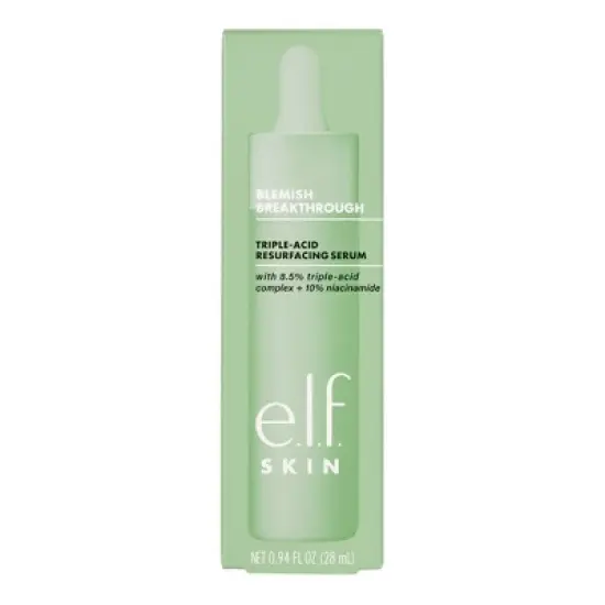 e.l.f. Blemish Breakthrough Triple-Acid Resurfacing Serum - 0.94 fl oz image {6}