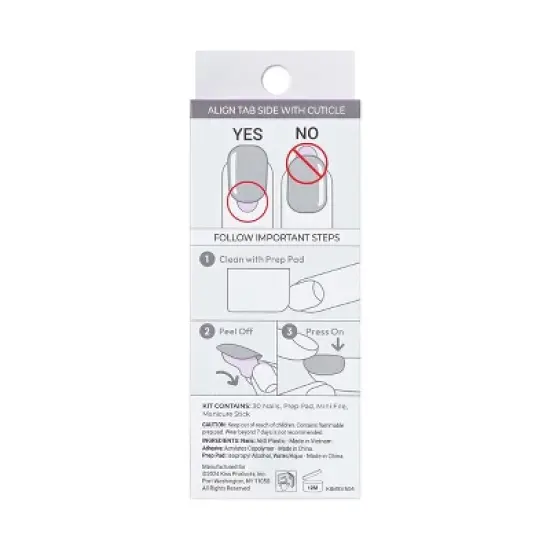KISS Products imPRESS Press-On Manicure Fake Nails - 33ct image {9}